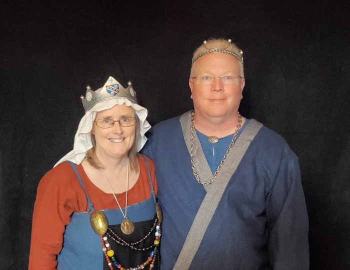 Baron Finn Finnegan O’Flynn and Mistress Rhiannon Siobhan Shynane